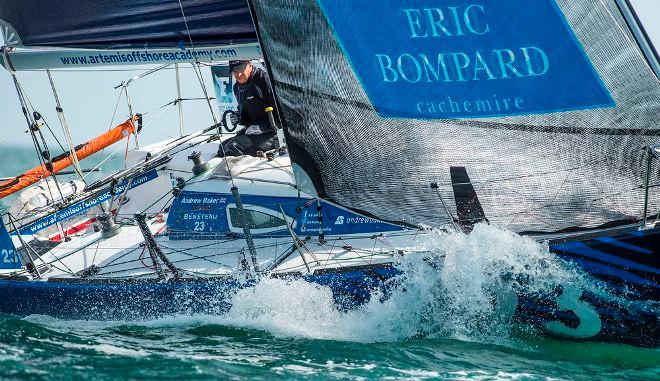 At 1600 on Sunday 21st June, the 39 boat Figaro fleet raced off the start line for the final time. The weather was perfect for the race, with plenty of wind to fill the sails of the boats on their journey to Dieppe - 2015 Solitaire du Figaro – Eric Bompard Cachemire © Lloyd Images